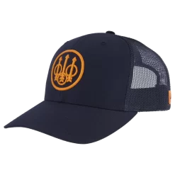 Beretta Straightpull Trucker Hat -Shooting Gear Shop BC020T16520505 StraightpullTrucker Navy BACK square1 1