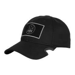 Beretta BOLO Notch Trucker Cap -Shooting Gear Shop BC533020910999 BOLONotchTrucker Black BACK sq 1