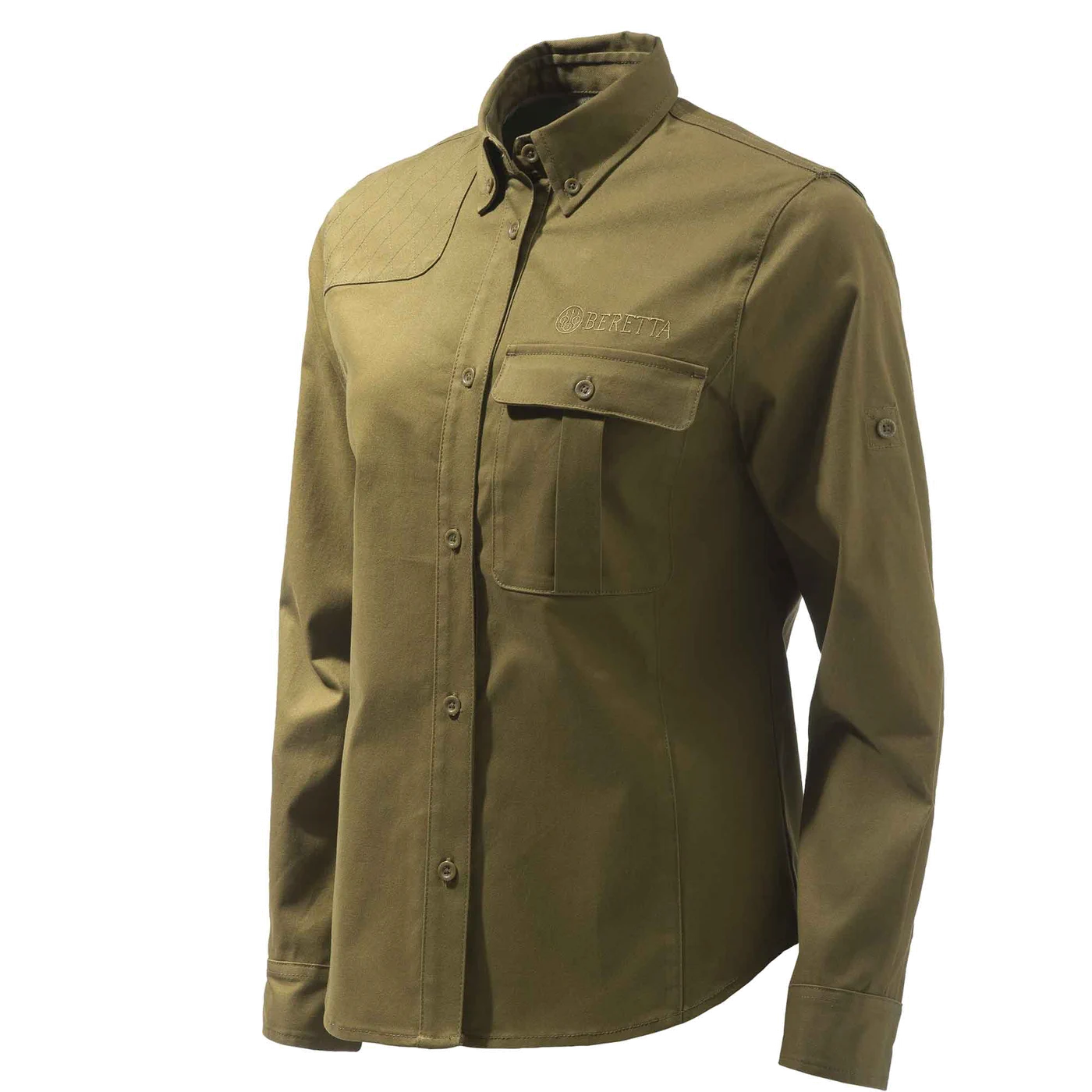 Beretta Women's TM Field Shirt - Tobacco/Orange Blaze 2 Beretta Women's TM Field Shirt - Tobacco/Orange Blaze - Image 2