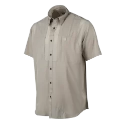 Beretta TKAD Flex Short Sleeve Shirt -Shooting Gear Shop LU951T23340965 TKADFlexSSSleeve GreyandBlazeOrange Detail1 sq