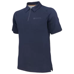 Beretta ProTech Polo -Shooting Gear Shop MP481T21450911 TechPolo GreyCastlerock COLLAR square 1