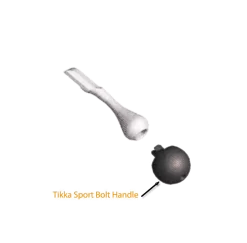 Beretta Tikka T3, Sport Bolt Handle, Extra Large -Shooting Gear Shop Tikka Sport Bolt Handle dt 1